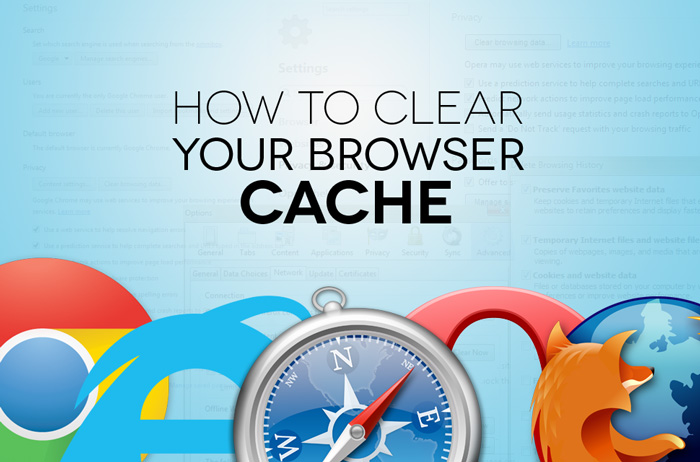 How to clear browser cache