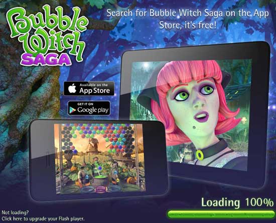 Games similar or like Candy Crush Saga -  Bubble-Witch-Saga