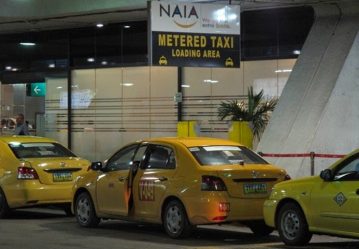 How to find registered airport taxi in Manila