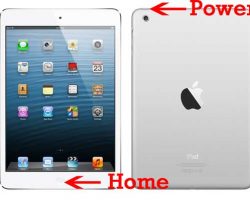 How to take screenshot on iPad