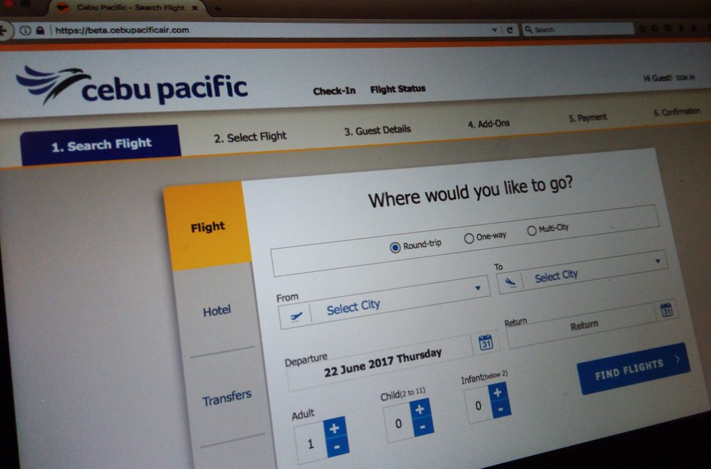 How to book in cebu pacific Online How to book in cebu pacific Online