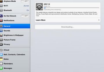 How to Update iPhone 4s, iPhone 5, iPad, iPad Mini and other iOS 6 device to iOS 7