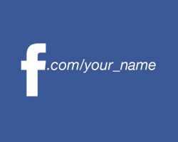 how to make facebook custom URL