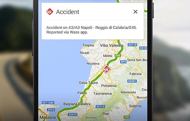 Google Maps real time incident report Google maps real time incident report