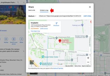 How to Embed Google Map