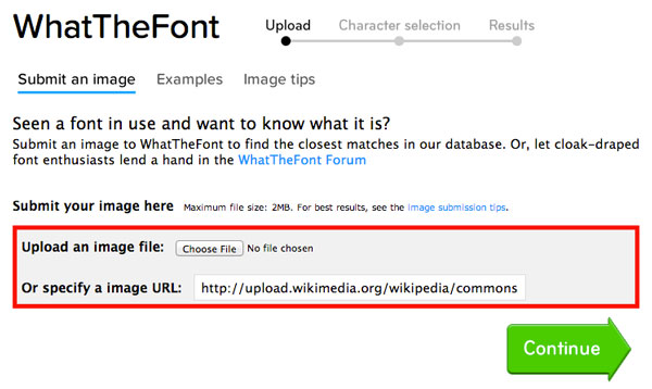 find font from image find font from image