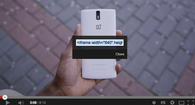 How to find embed code on youtube dailymotion vimeo and vube