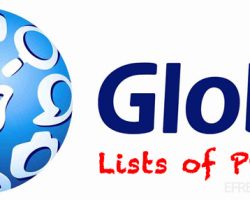 Globe promos