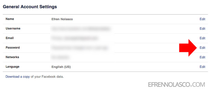 How-to-change-Facebook-Password-step-2