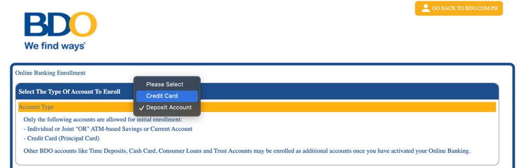 Register BDO Online Banking Step 3 scaled Register BDO Online Banking Step 3 scaled