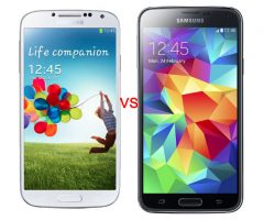 Samsung S4 VS S5