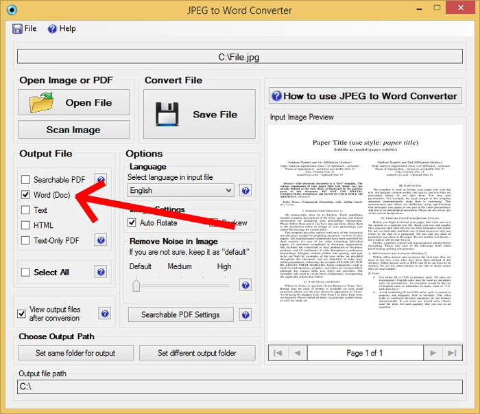 How to Effectively Convert JPEG Files to Word Document