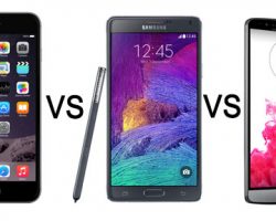 iPhone-6-Plus-VS-Samsung-Galaxy-Note-4-VS-LG-G3