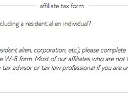 How to fill out Bluehost tax form