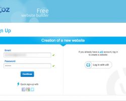 Create uCoz Website