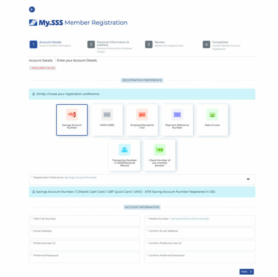 New SSS member Registration Page scaled New SSS member Registration Page