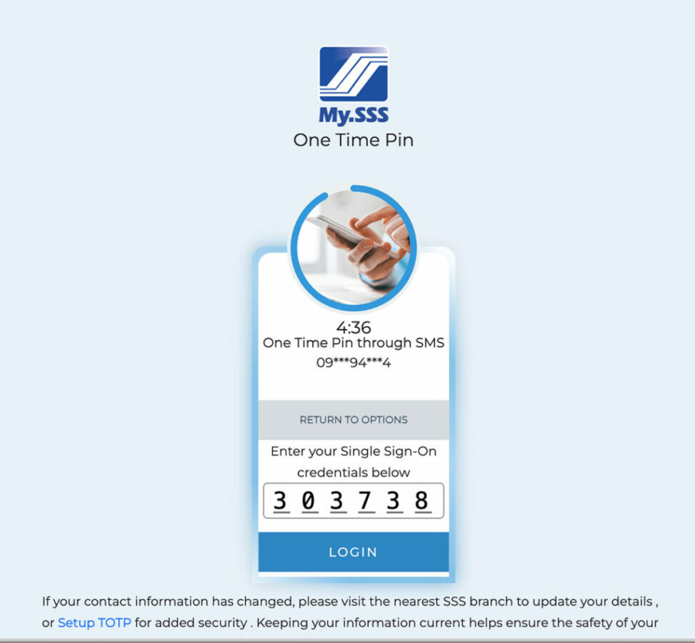 SSS OTP scaled SSS OTP