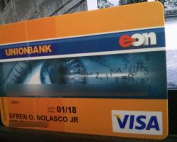 How to get Union bank EON card