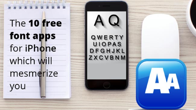 Free Font apps for Iphone free font apps for iPhone