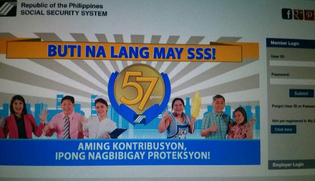 how to reset SSS online account