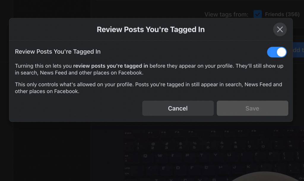 How To Review Tagged Post (photos, videos, links, etc) on Facebook