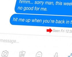 Facebook Chat Seen disable
