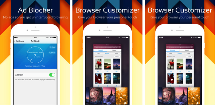 UC browser for iOS