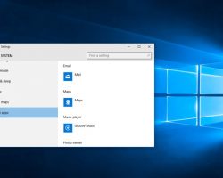 How to set Default App on Windows 10