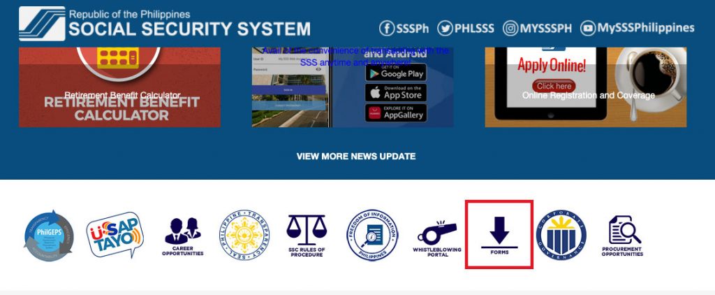 SSS Download Forms