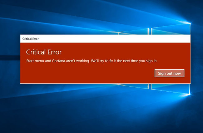 critical error start menu windows 11 reddit