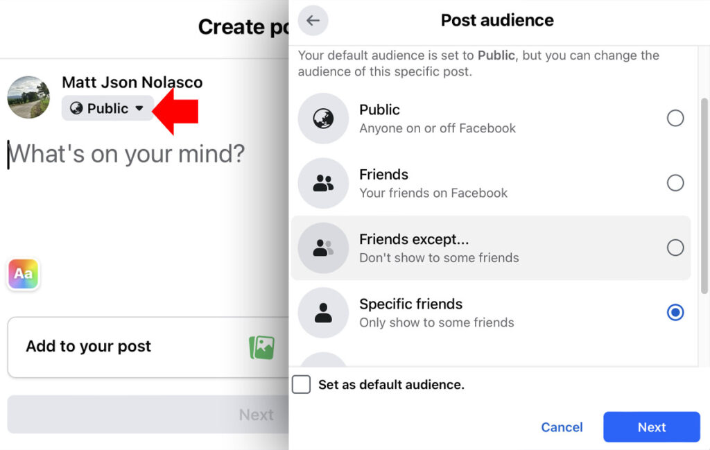 Share To Specific Friends on Facebook scaled Share To Specific Friends on Facebook
