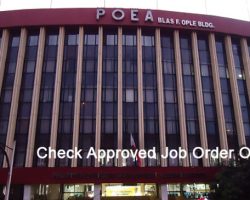 POEA Job Order