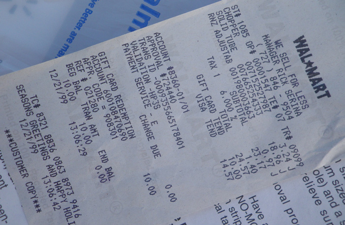 Fake receipts Fake receipts