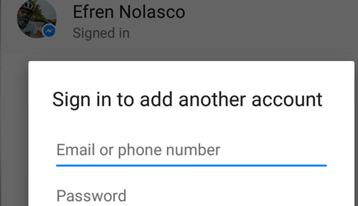 Facebook Messenger Multiple account Facebook Messenger multiple account