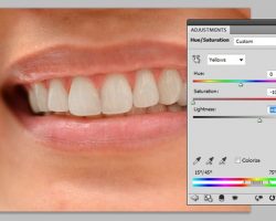 Whitening Teeth using Photoshop