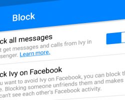 Block messages