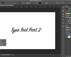 Type Tool Part 2