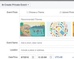 How to create Facebook Event