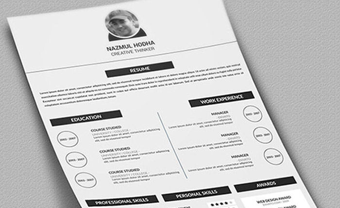 functional resume template