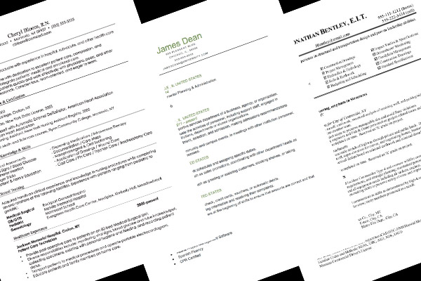 resume format pdf 2 pages