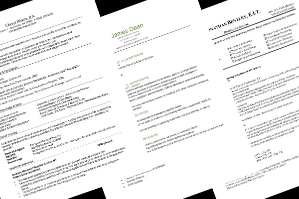 resume format file type