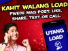 Using TM Utang Load – Loan Calls, Text, Internet, and Combinations Promo