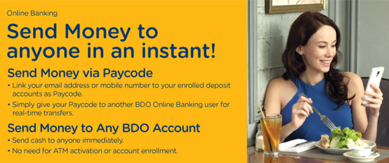Send Money BDO Fund Transfer