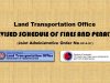 LTO: List of Traffic Violations, Fines and Penalties