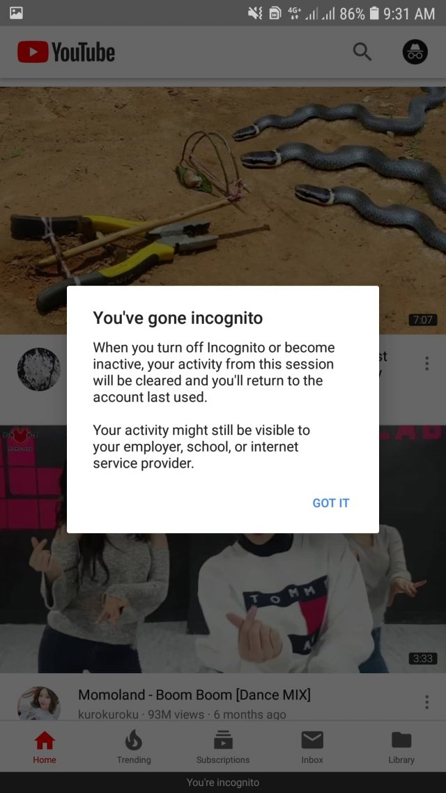 How do I Delete my Youtube Search and Watch History?