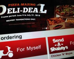 Shakeys-delivery-menu