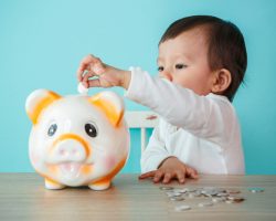 Kids savings account