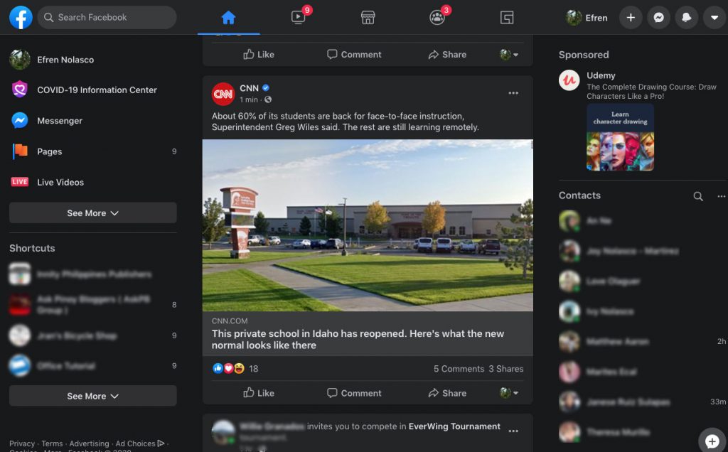 Facebook-Dark-Mode