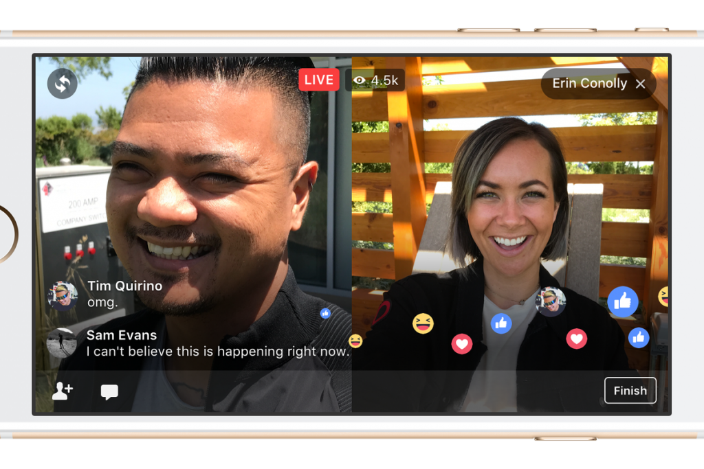 Facebook's New Live With Feature