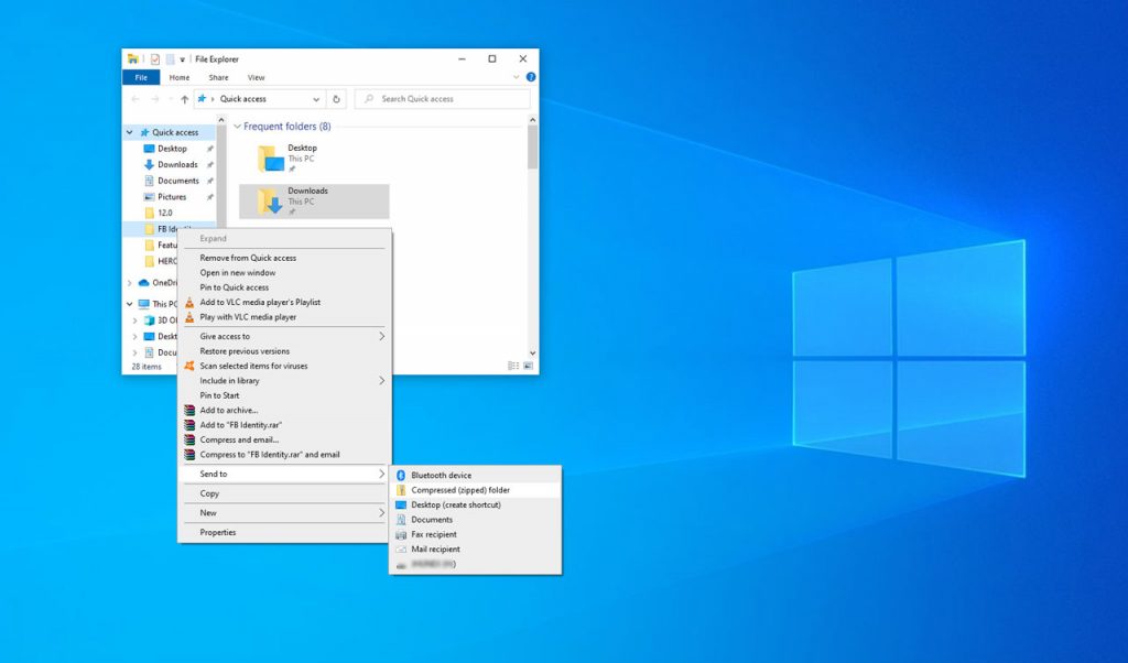 How to Zip and Unzip Files on Windows 10